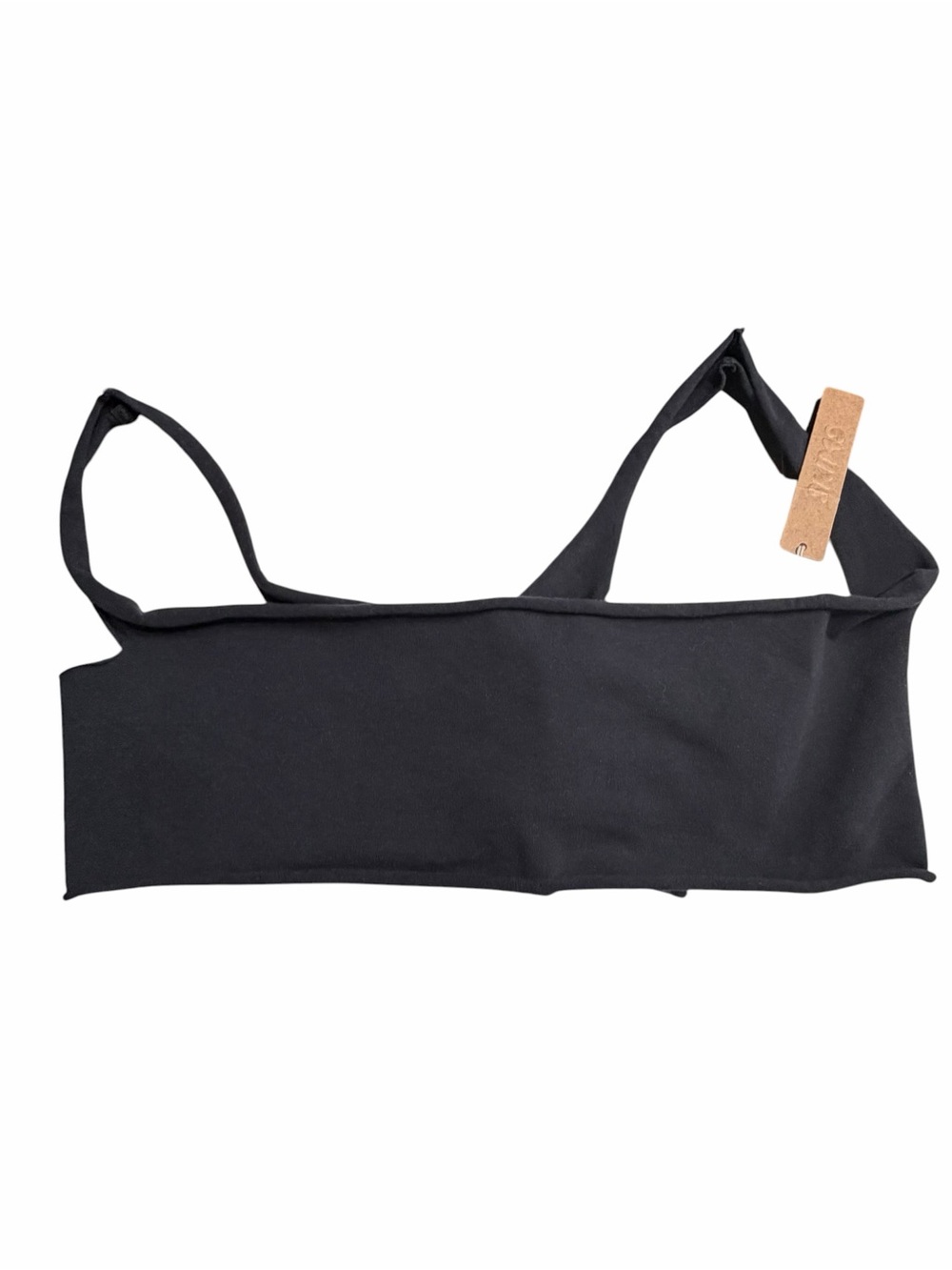 Skims Black Women's Bandeau Bralette with Straps